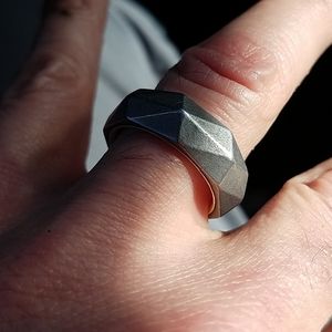 David Yurman meteorite ring